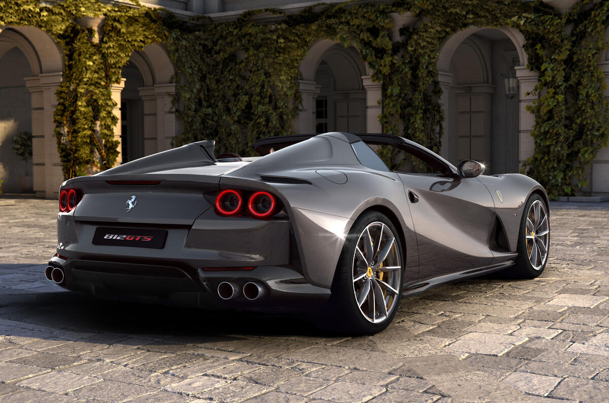 New Ferrari 812 Gts Is Most Powerful Production