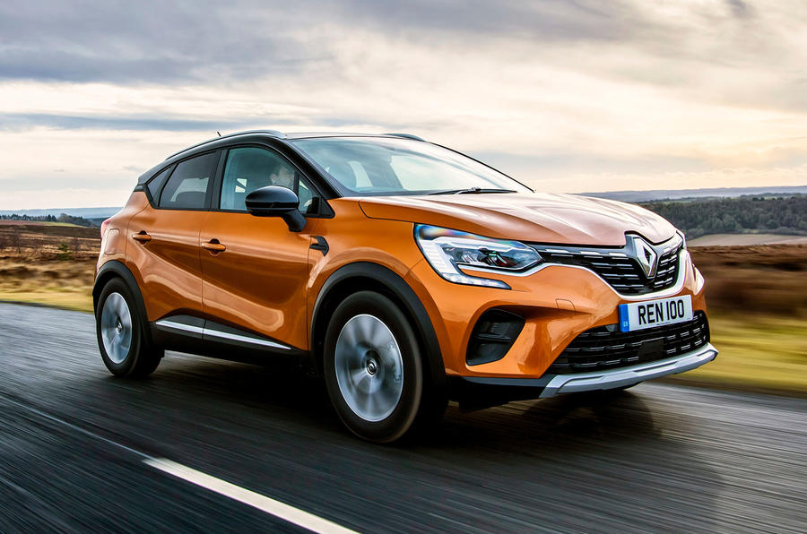 Renault Captur 2020 UK first drive review - tracking front