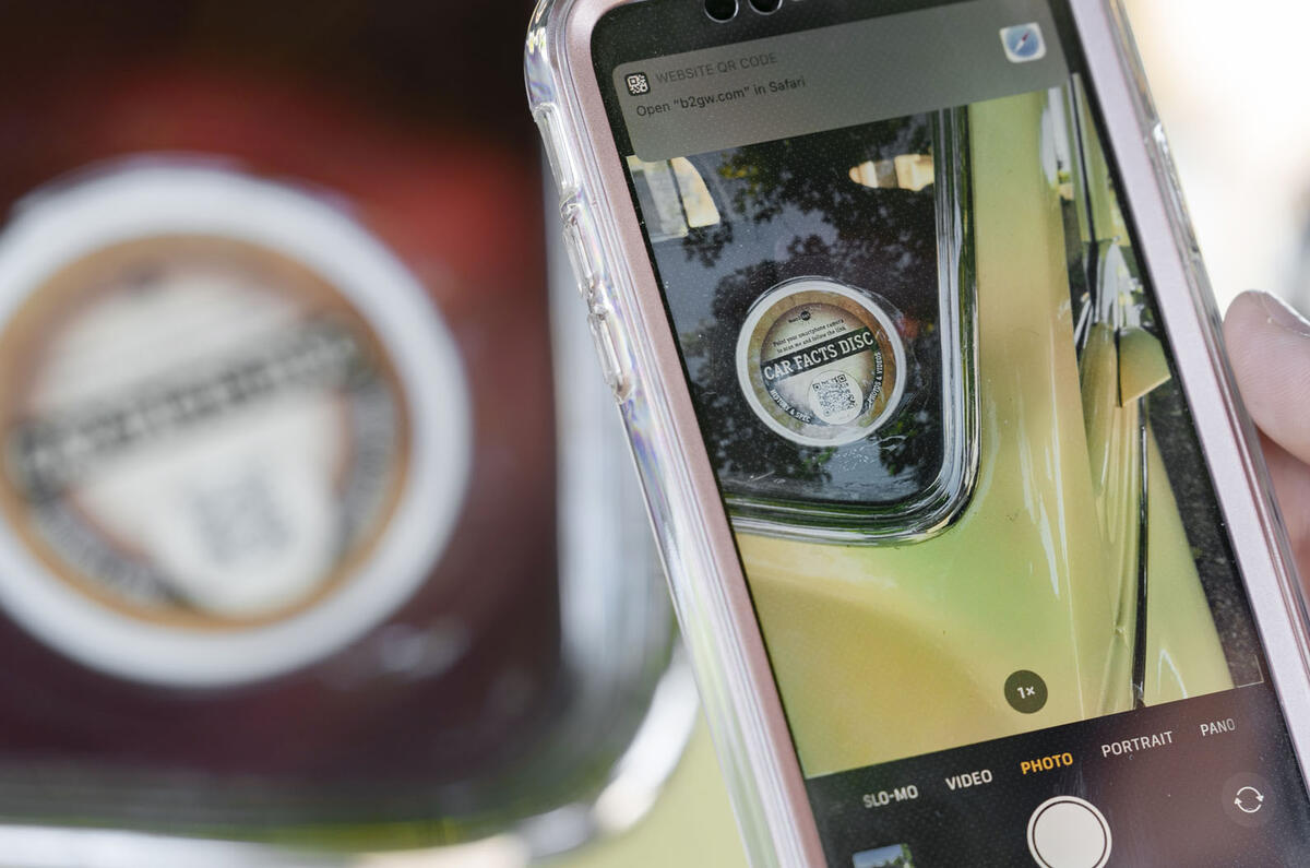 New 'Facts Disc' shares classic car information digitally Autocar