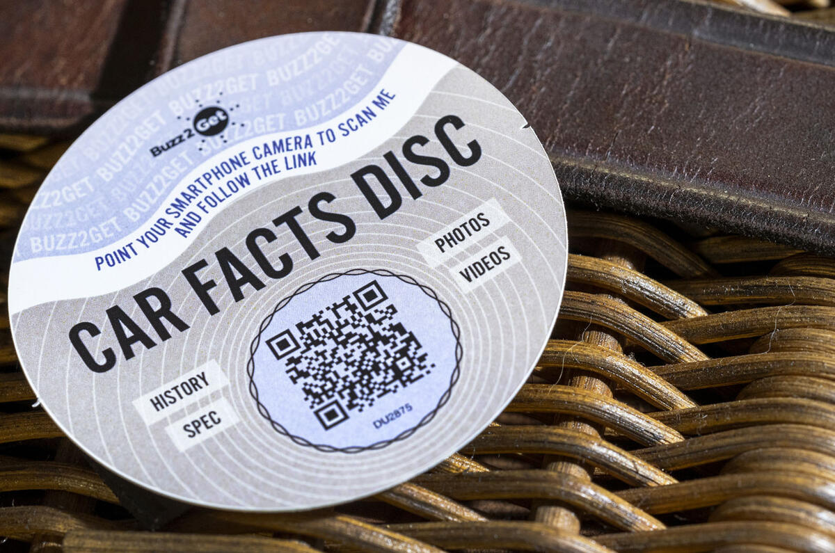 New 'Facts Disc' shares classic car information digitally Autocar