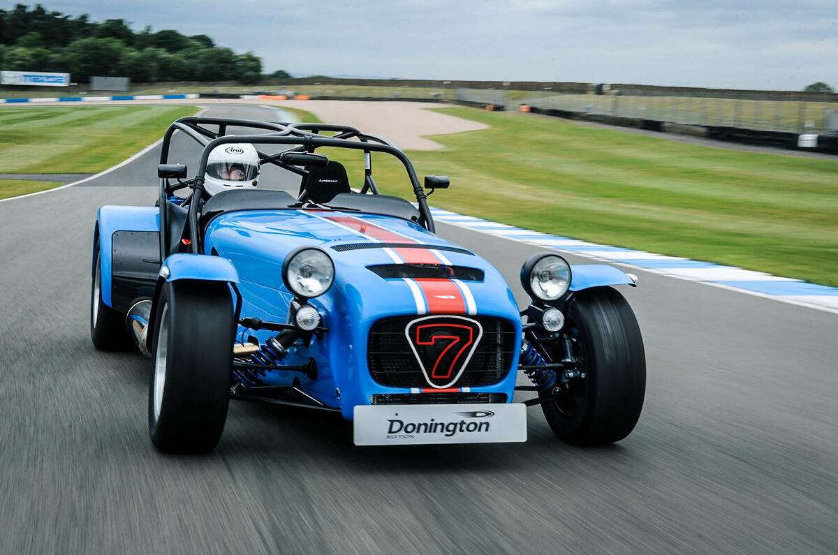 Caterham Seven 420R Donington Edition 2017 review Autocar