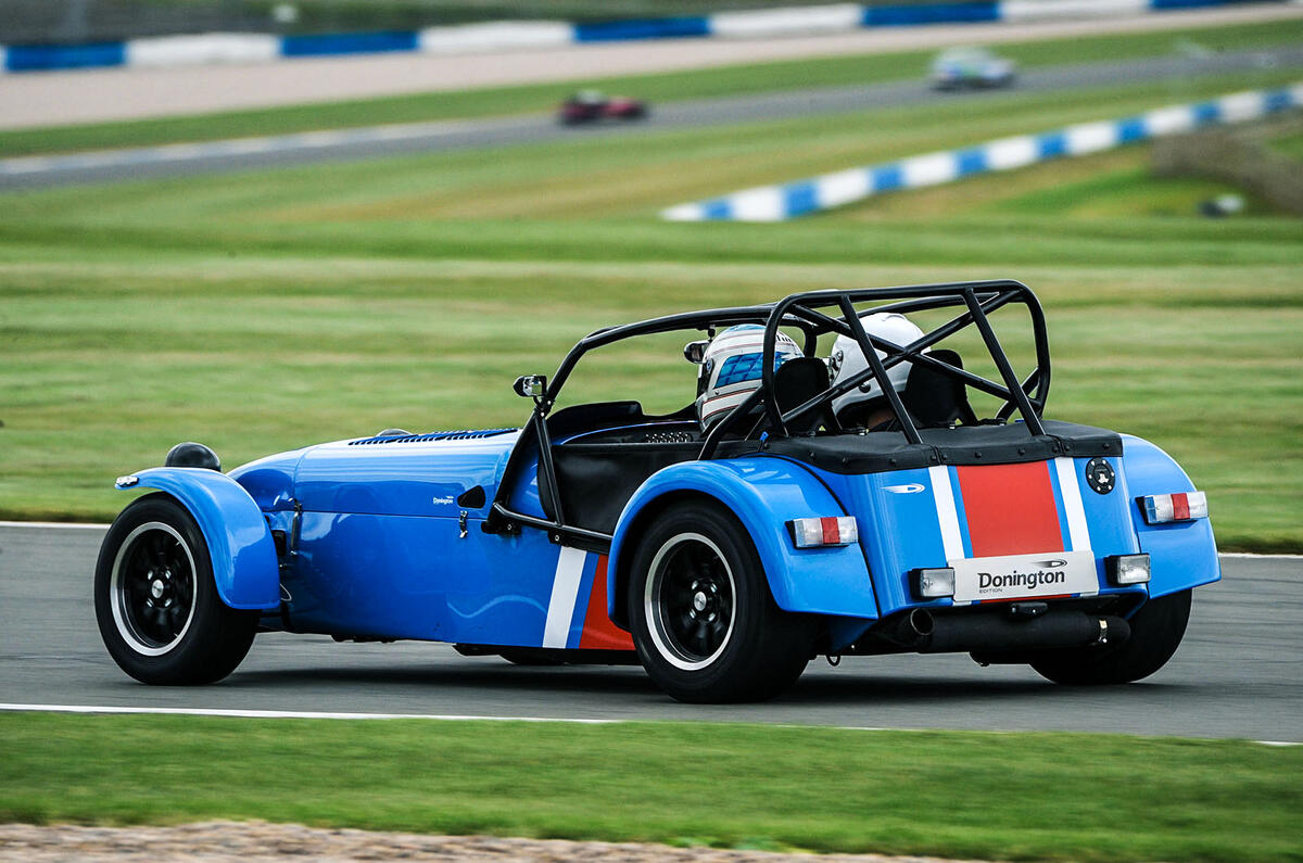 Caterham Seven 420R Donington Edition 2017 review Autocar