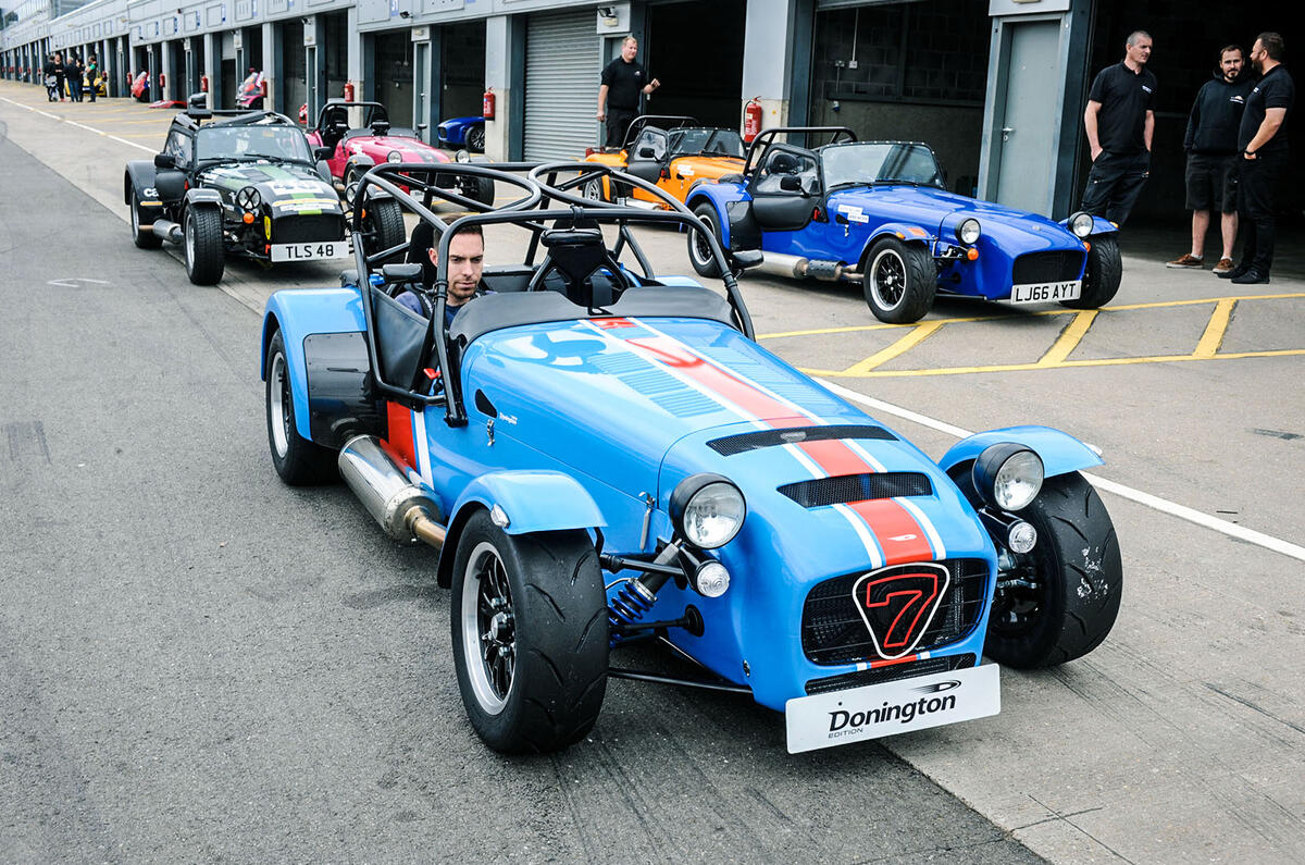Available Car Donington Reviews Caterham Seven 420R Donington Edition 2017 review | Autocar