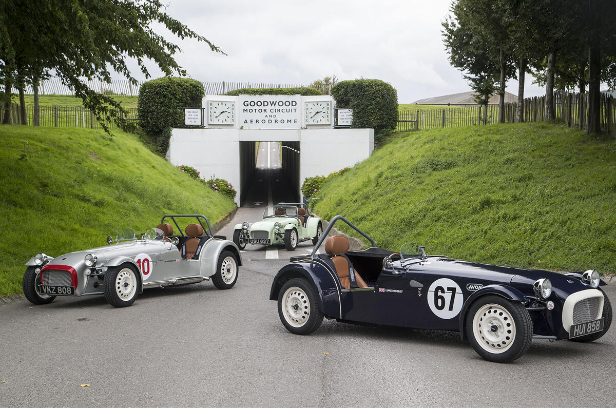 Caterham reveals Seven Supersprint at Goodwood Revival