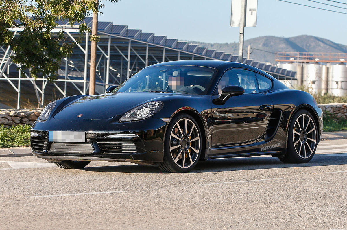 Porsche 718 Cayman spy