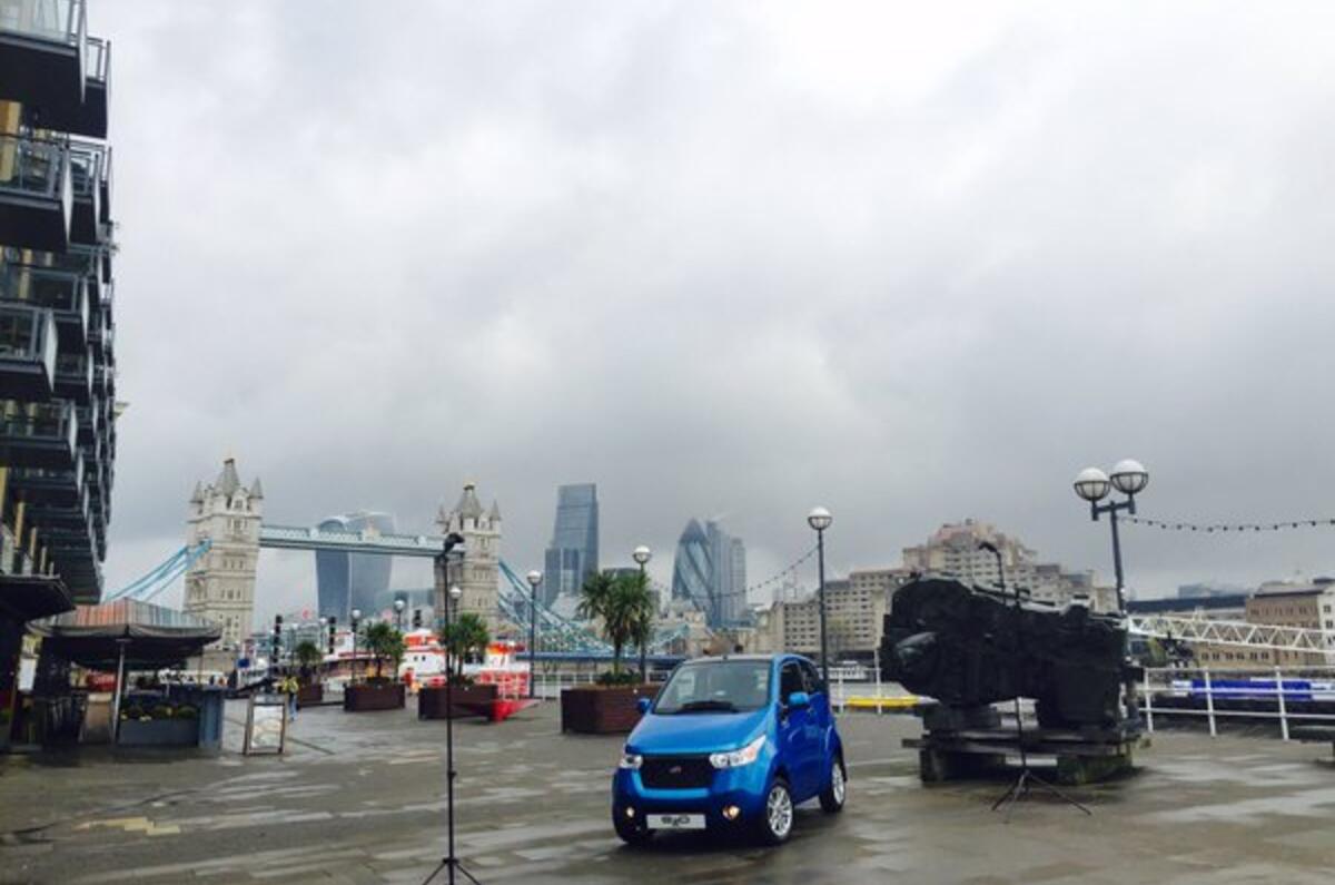 Mahindra e2o electric car launches in UK | Autocar Mahindra e2o electric car launches in UK | Autocar