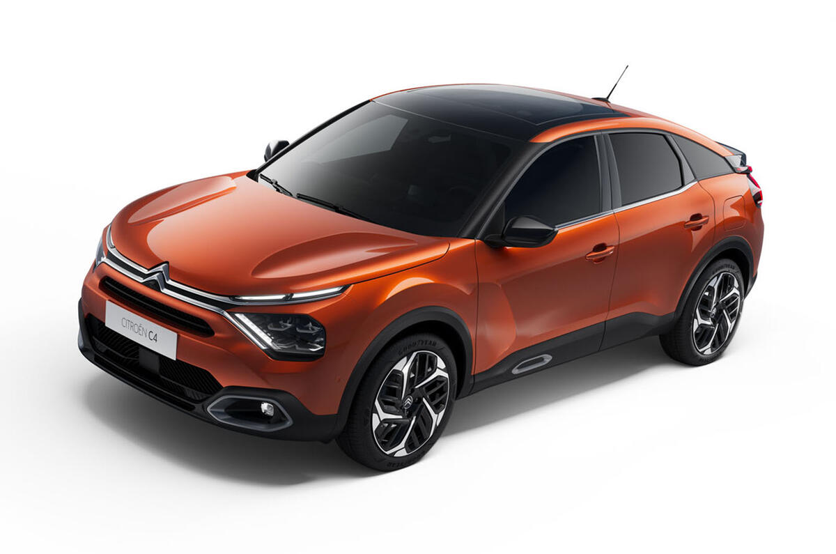 2020 Citroen e-C4 - front 3/4