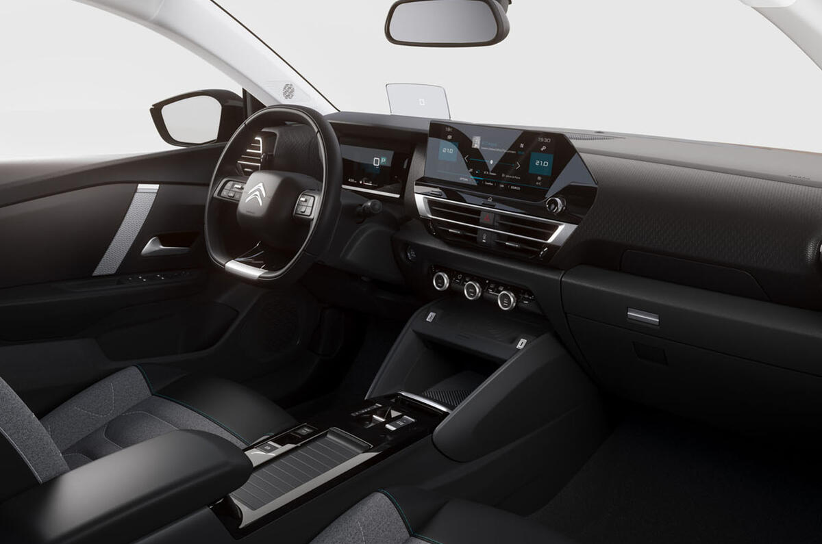 2020 Citroen e-C4 - interior