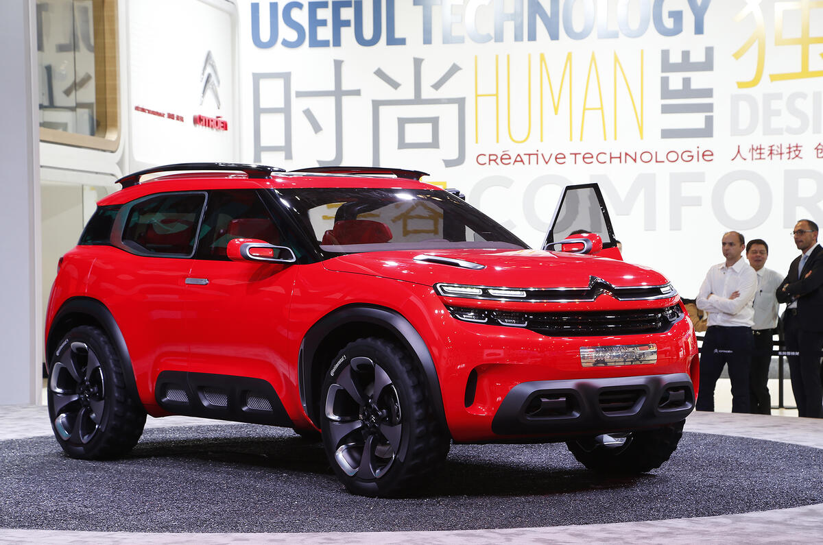 Citroen C5 Aircross SUV to be revealed at Shanghai motor show