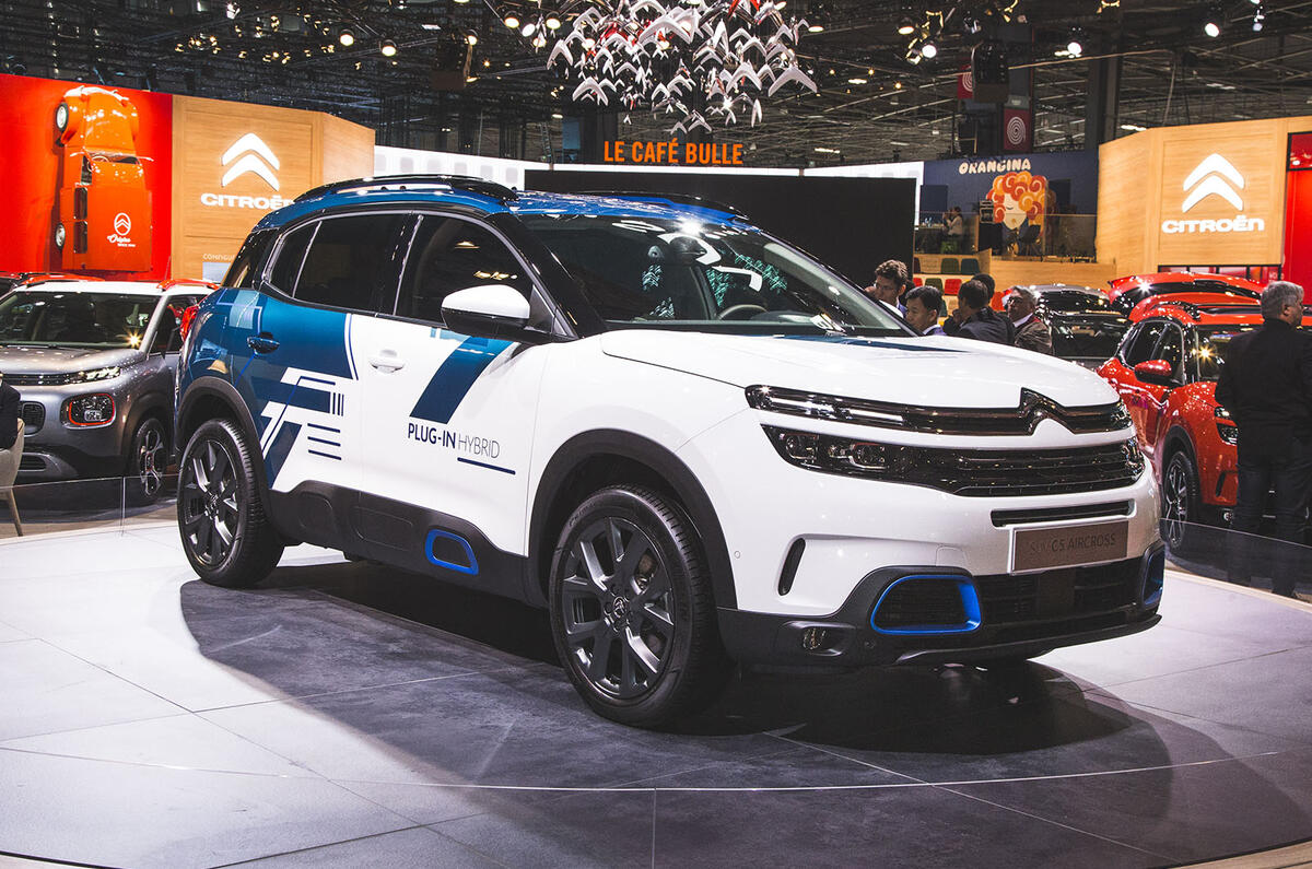 Citroen C5 Aircross Hybrid Concept Makes Paris Debut Autocar