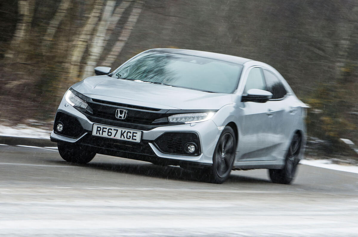 Honda Civic 1 6i Dtec Ex 18 Uk Review Autocar