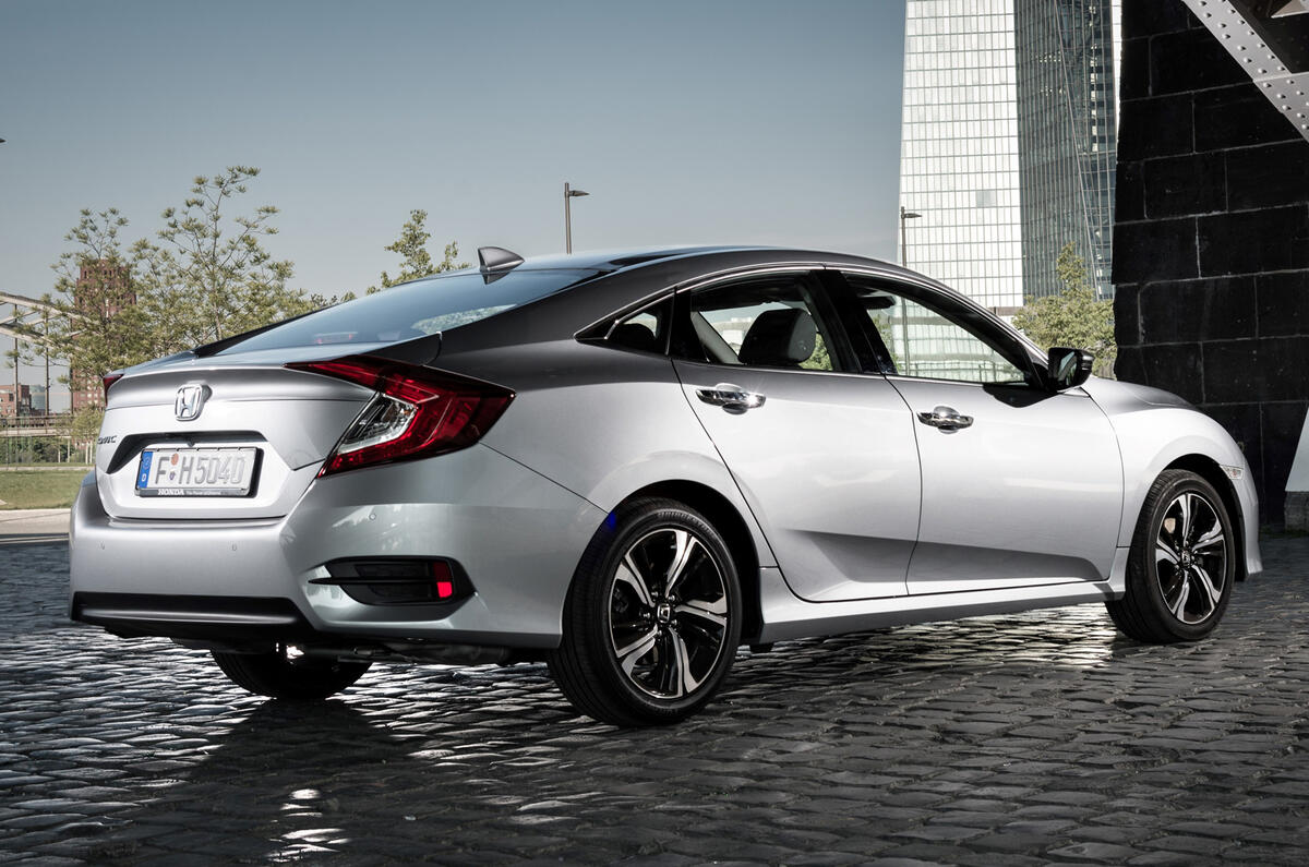 Honda announces Civic saloon