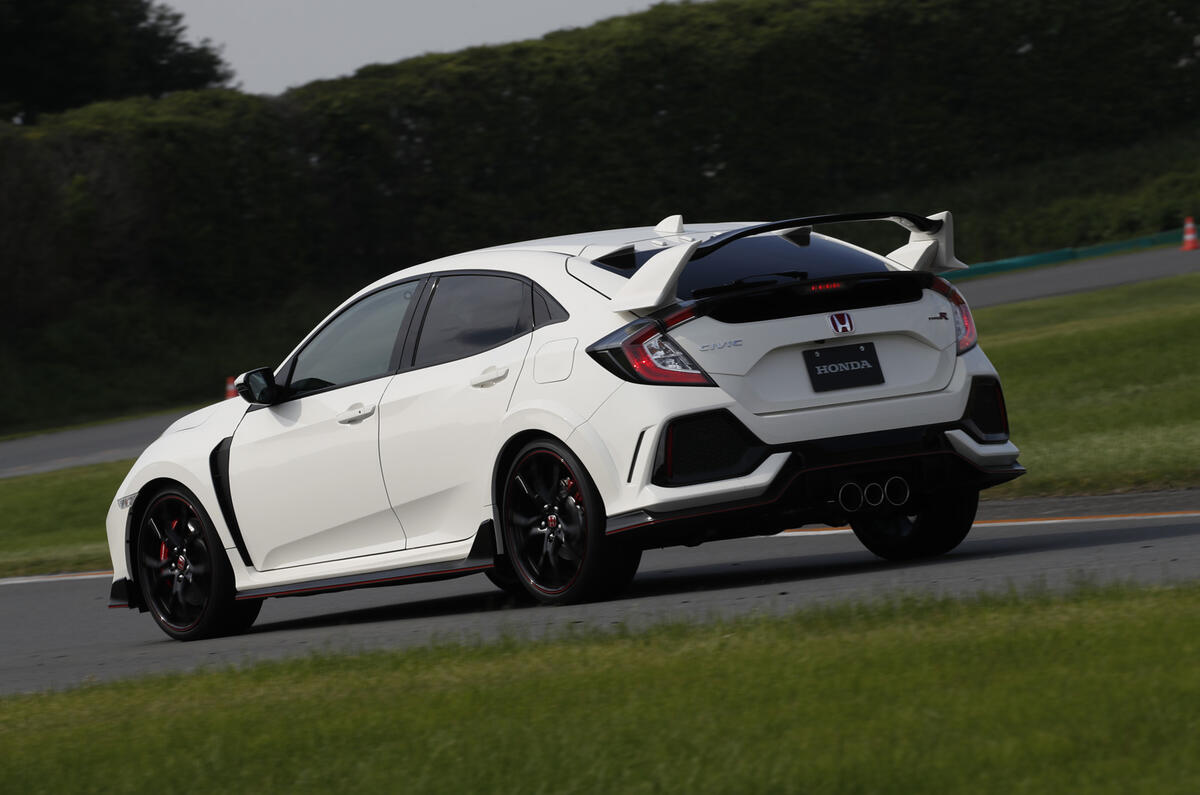 New Honda Civic Type R Hot Hatch Prototype Drive Autocar