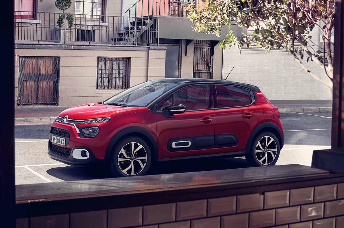 Citroen C3 facelift side