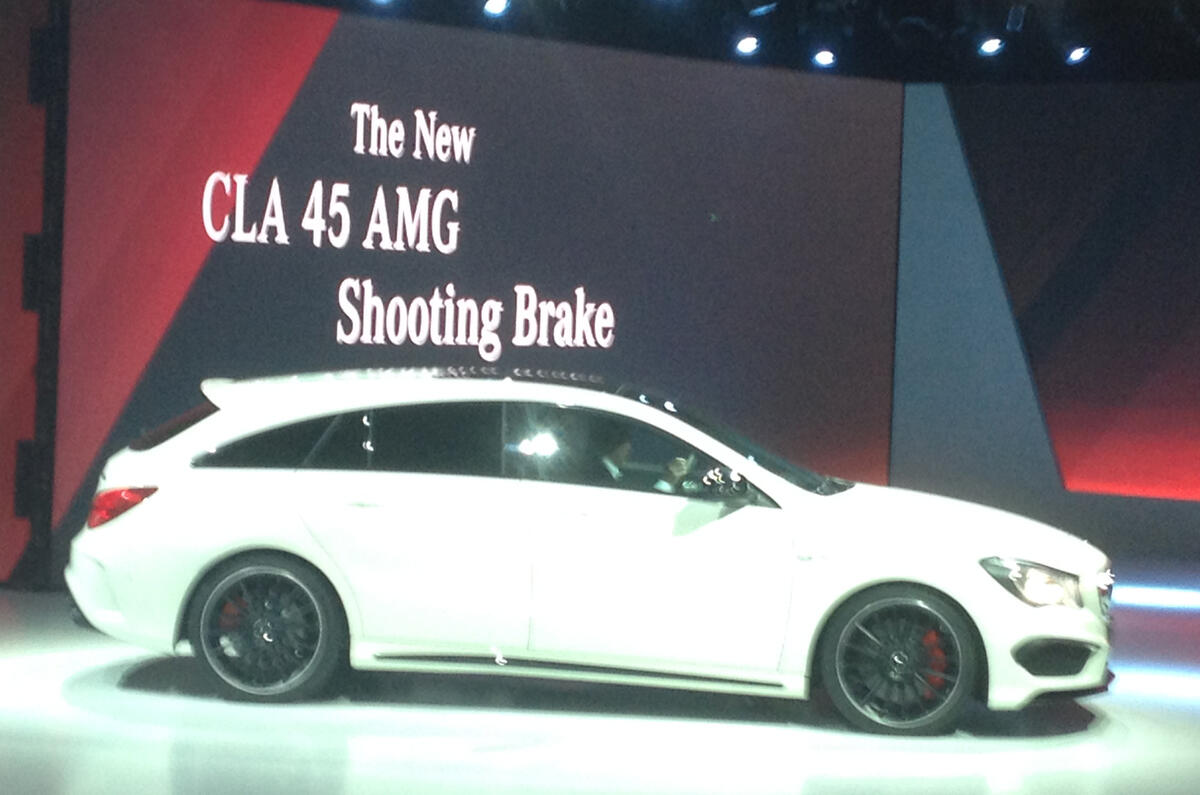 Mercedes Benz Cla Shooting Brake Revealed Autocar