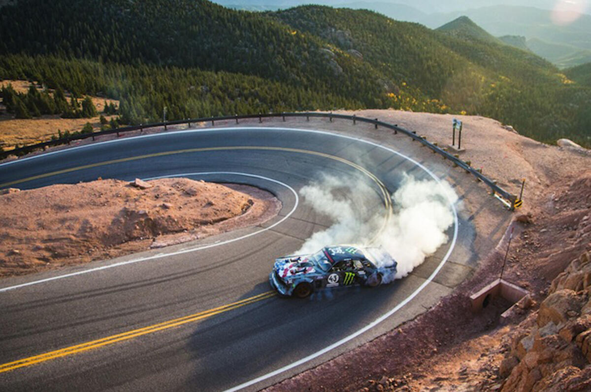 Ken Block's Gymkhana takes to Pikes Peak