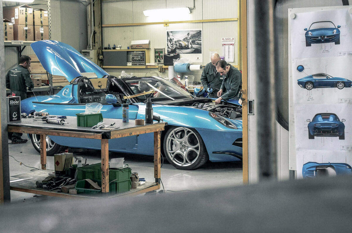 Italian Coachbuilders Touring Superleggera Disco Volante