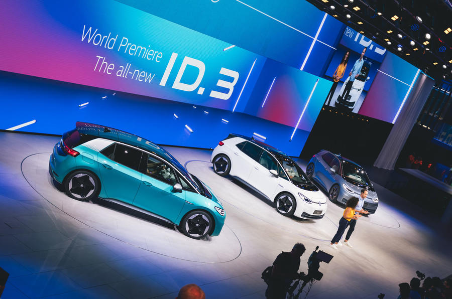 Volkswagen ID 3 at Frankfurt motor show 2019