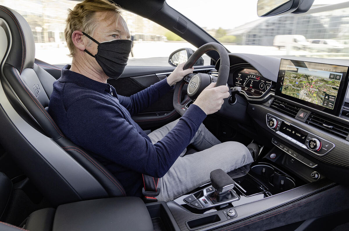 Greg Kable in mask