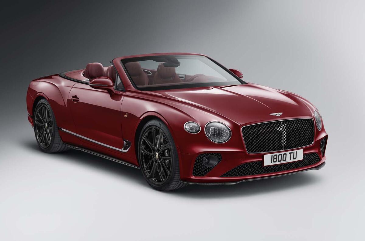 Bentley Continental GT Convertible Number 1 Edition by Mulliner revealed