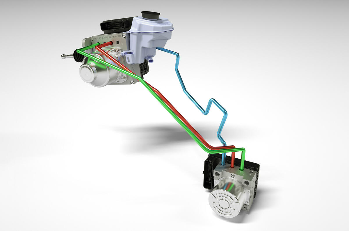 Continental MK C2 brake system architecture