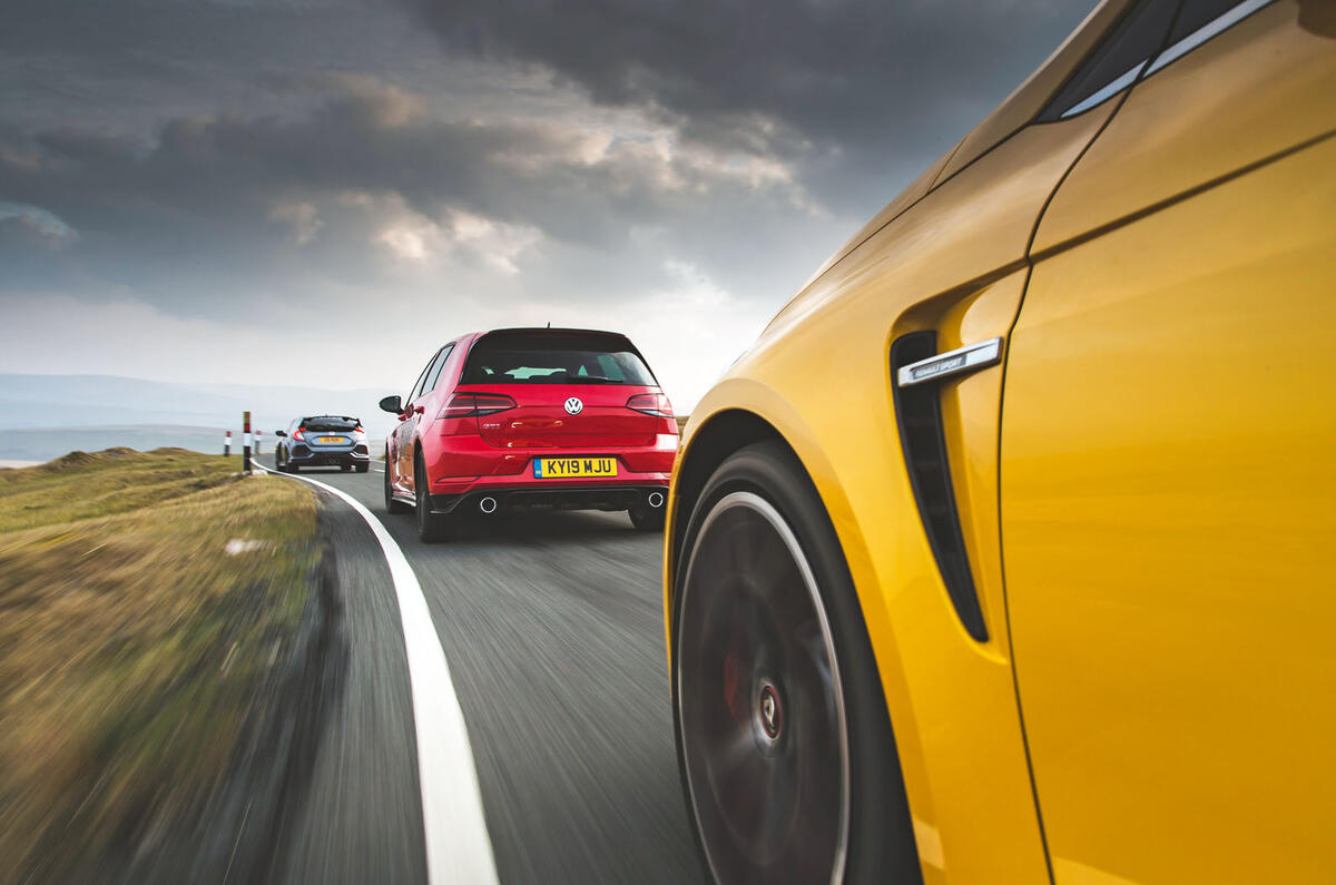Hot Hatch Face Off Volkswagen Golf Gti Tcr Vs Main Rivals