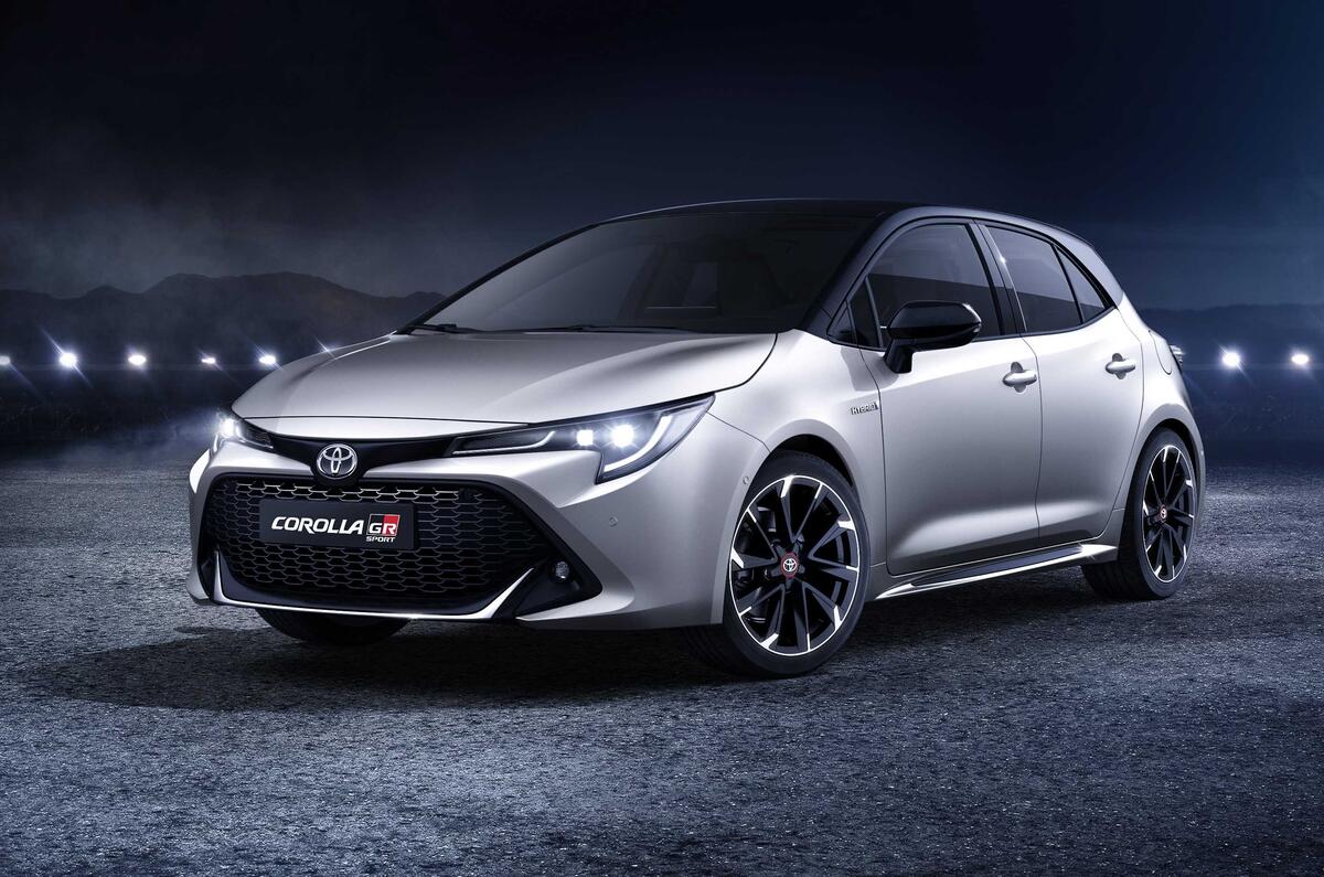 Toyota Corolla GR Sport front three quarter