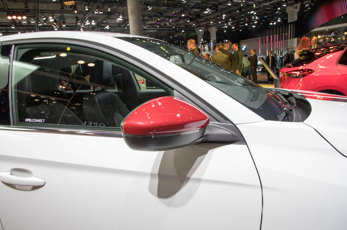 2020 Vauxhall Corsa-e at Frankfurt motor show 2019
