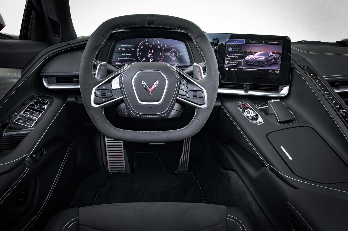 Corvette C8 dash