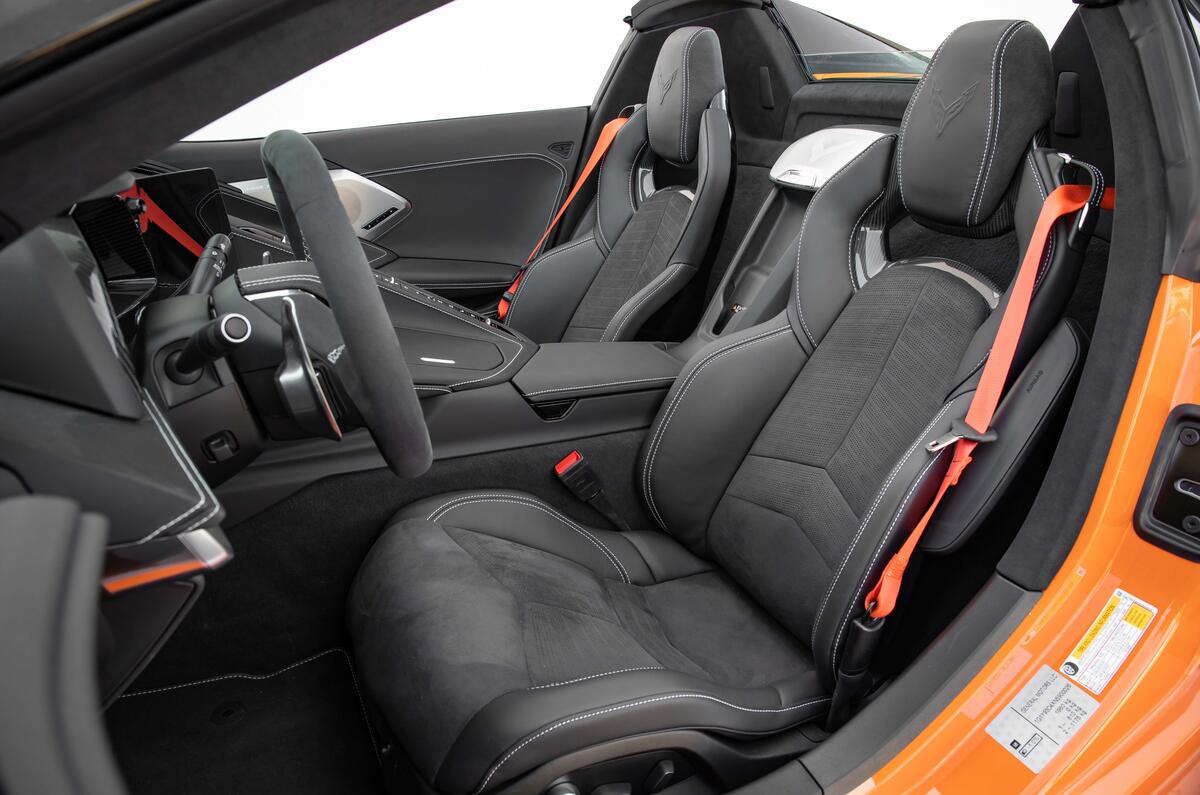 Corvette C8 seat