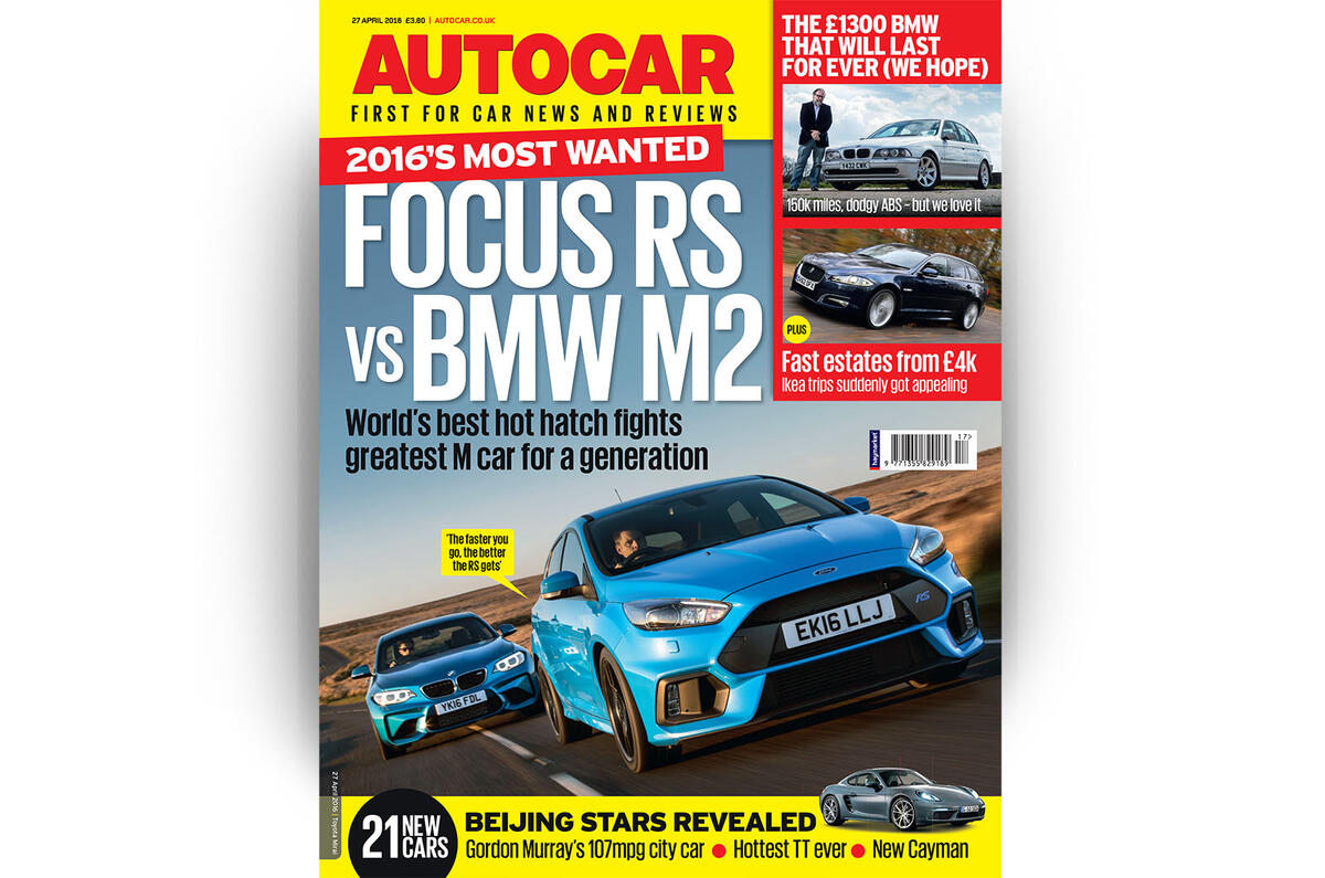 Autocar cover 27 April