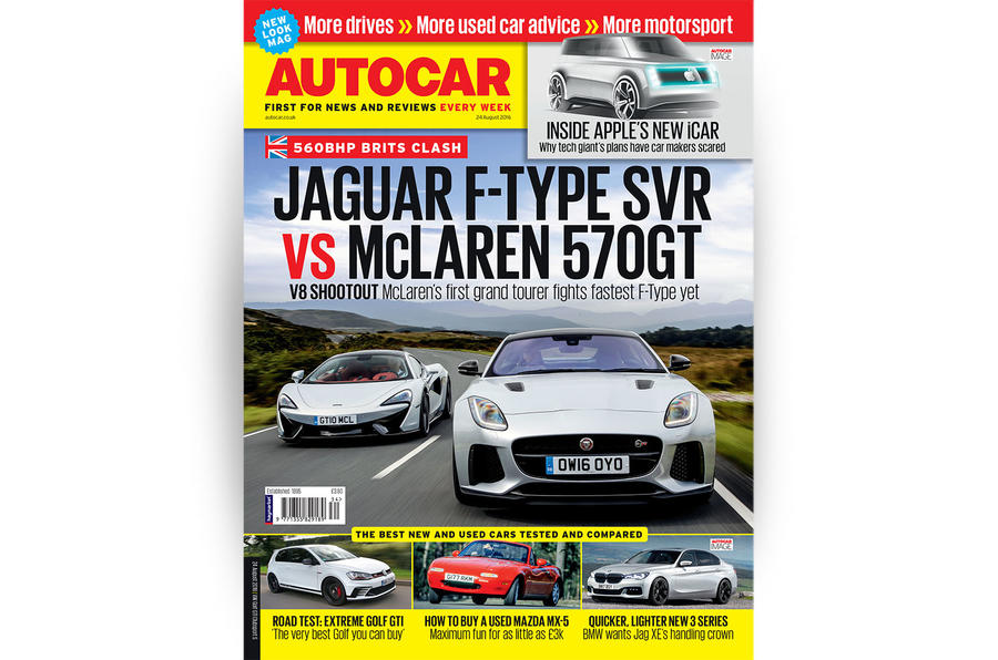 Autocar magazine 24 August - out now