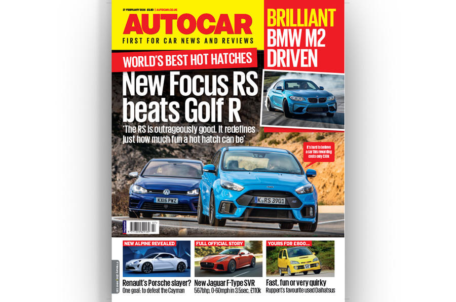 Autocar cover 17 February