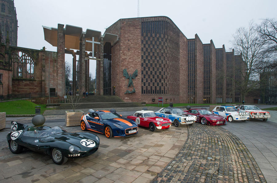 Coventry Cathedral cars