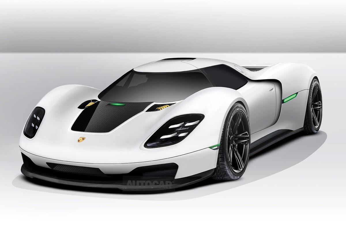 Porsche hypercar render