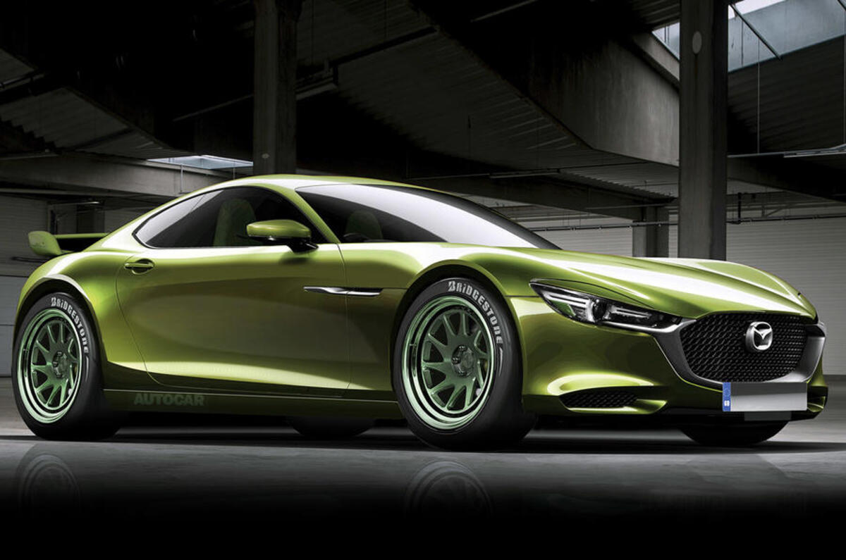 Mazda sports car render