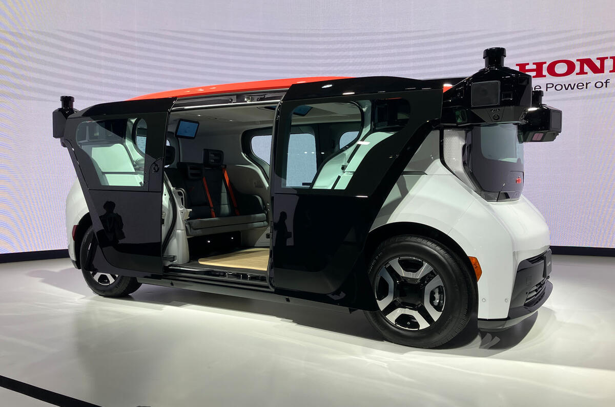 Cruise Origin Tokyo motor show 2023 front quarter