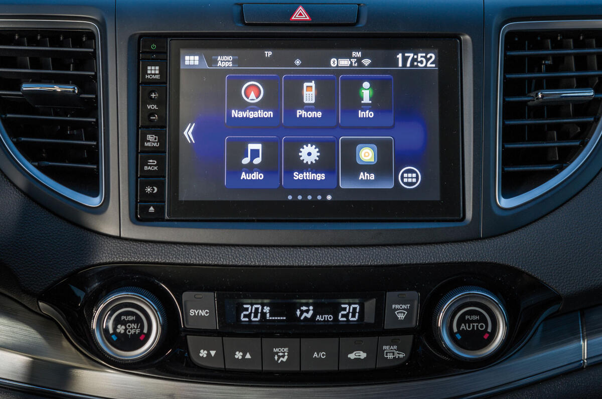 2015 Honda CR V 1 6 i DTEC 160 auto EX review review Autocar