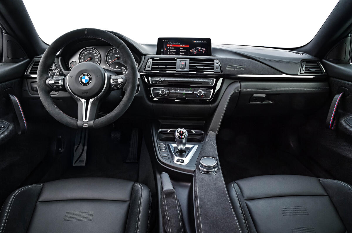 BMW M4 CS dashboard