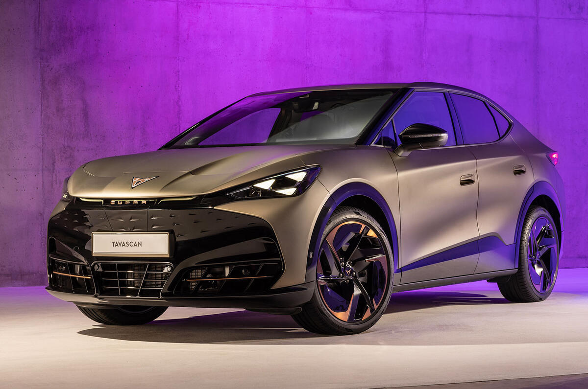 Cupra Tavascan front left