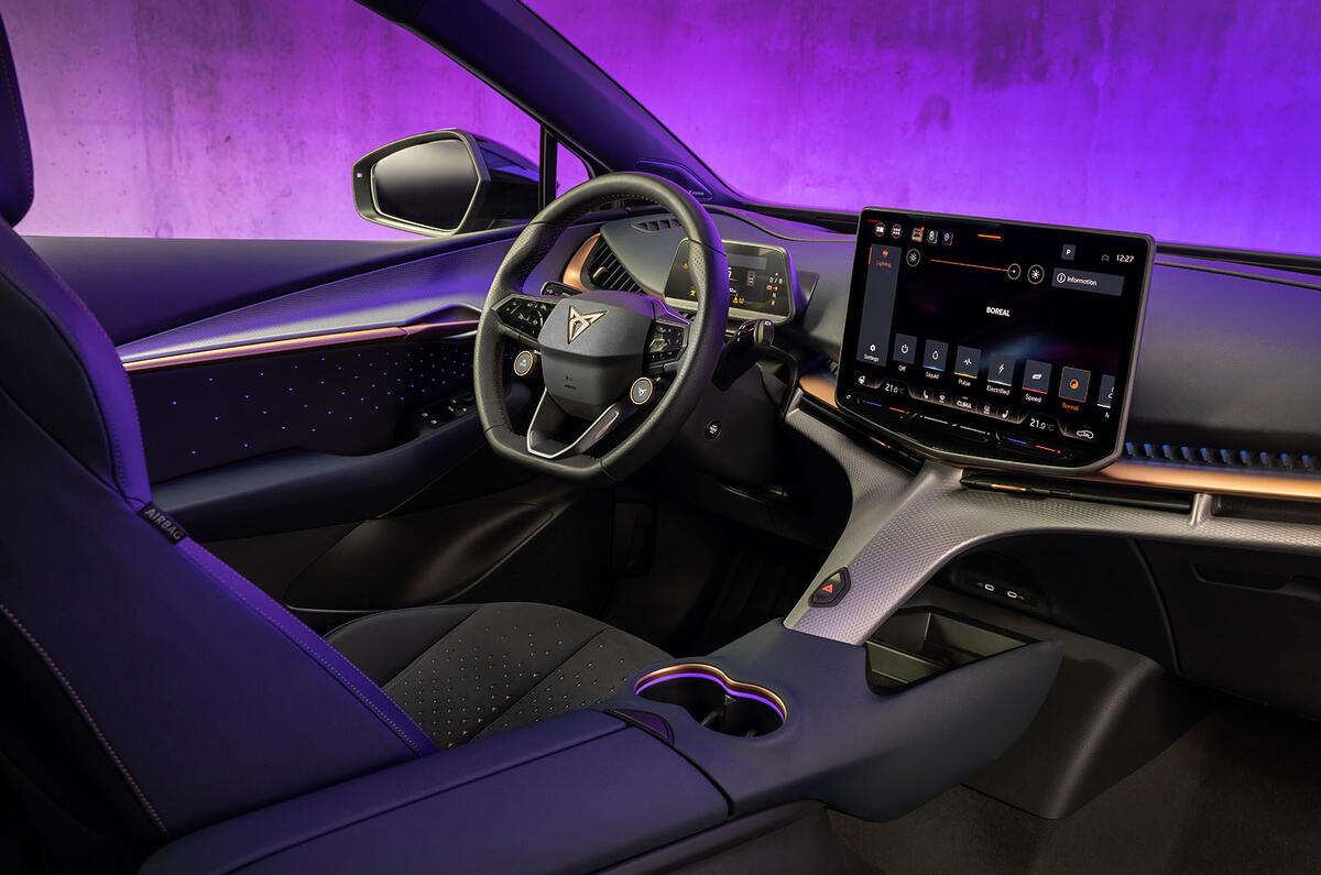 Cupra Tavascan interior