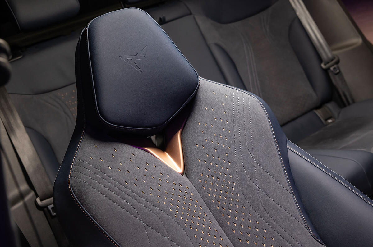 Cupra Tavascan seats