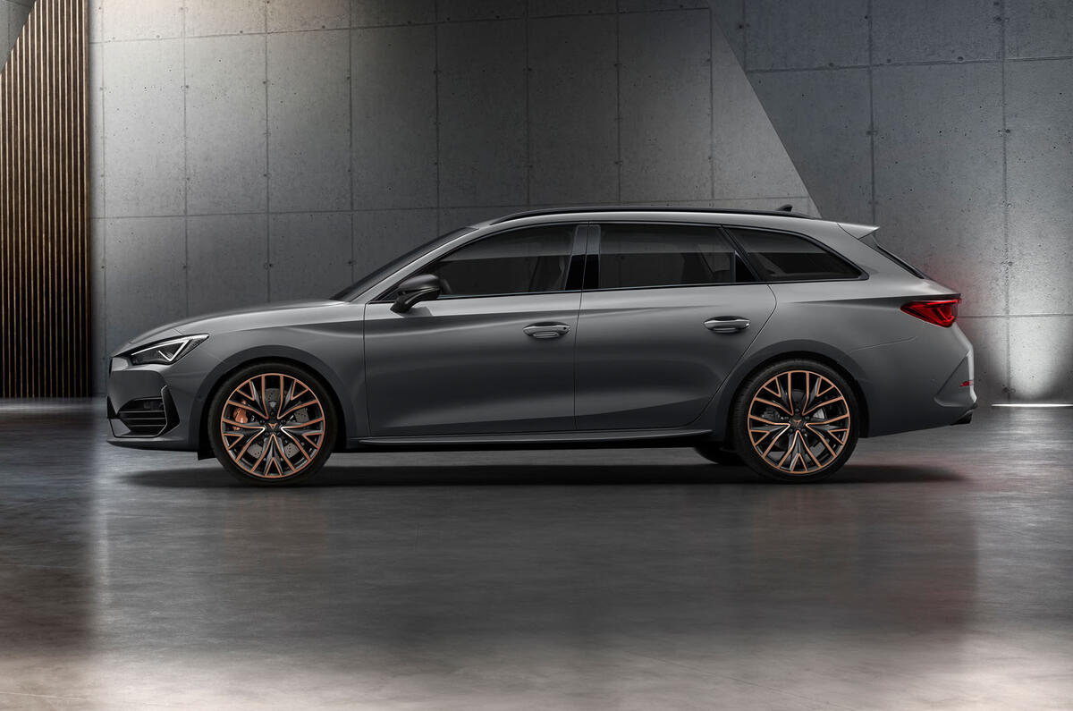 Cupra Leon estate official press images - side