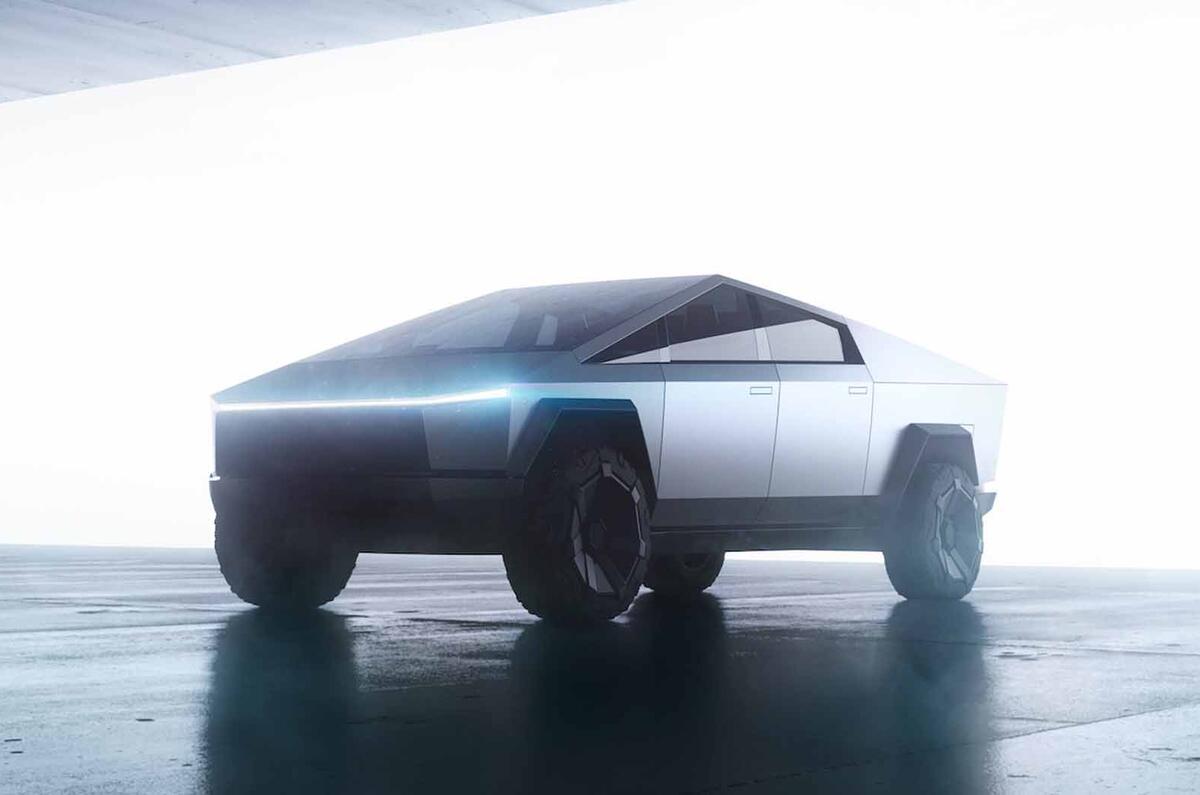 Tesla Cybertruck front light