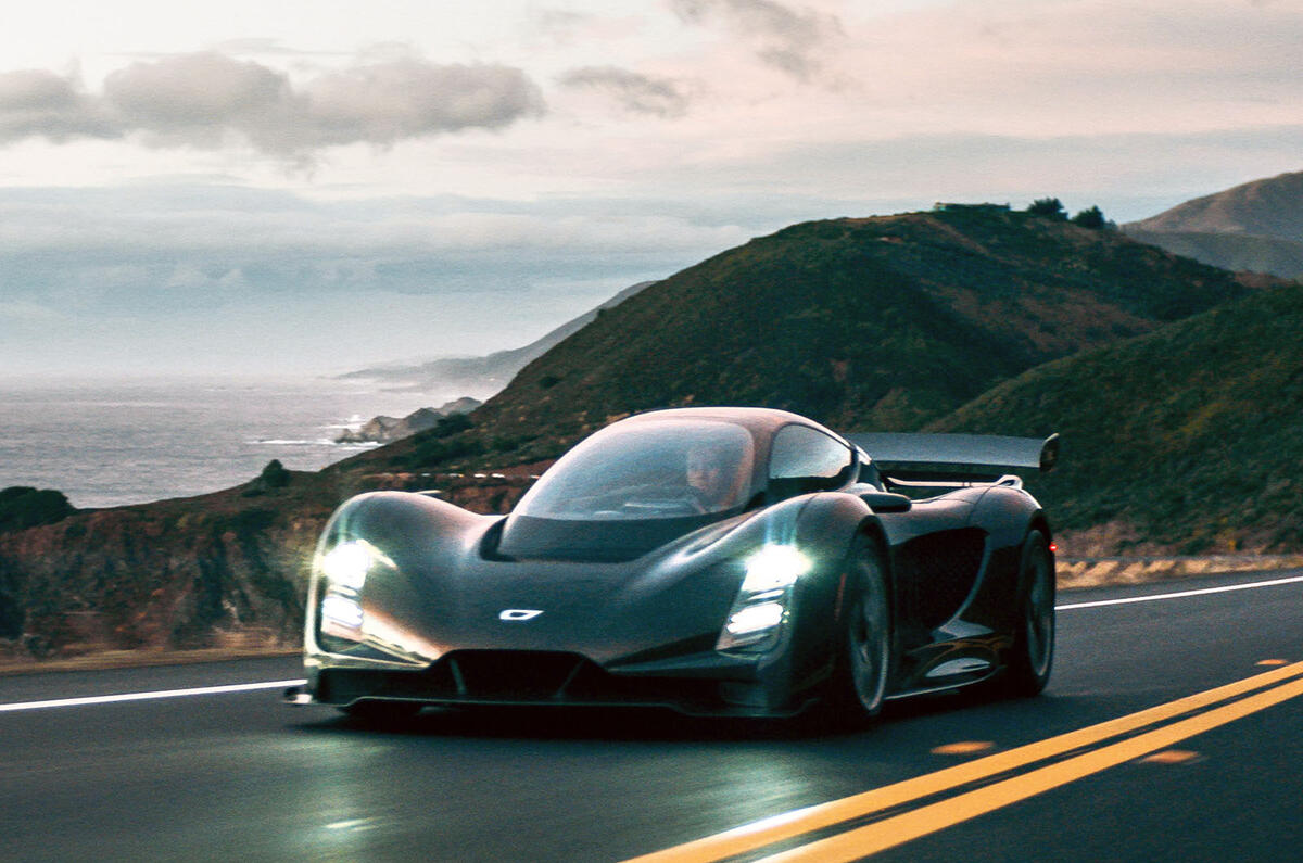 Czinger 21C hypercar teaser - Pacific Coast