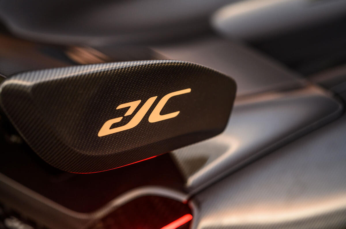 Czinger 21C hypercar teaser - spoiler end plate