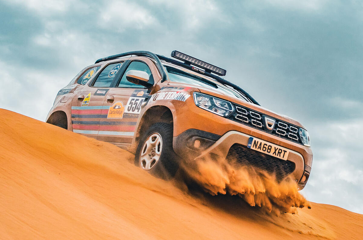 Dacia Duster rally raid 2019