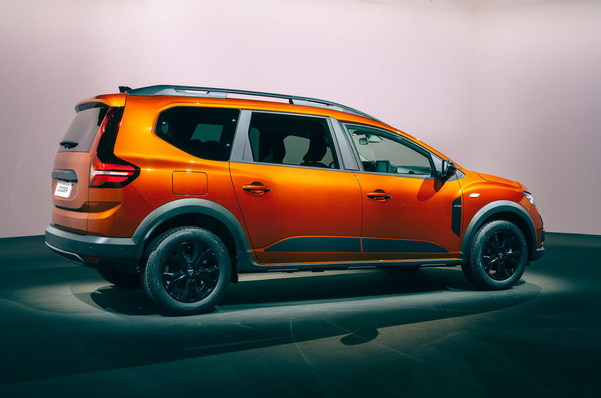 New 2022 Dacia Jogger handed first public showing at Munich | Autocar