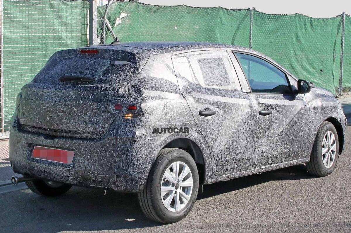 New 2021 Dacia Sandero Spotted For The First Time Autocar