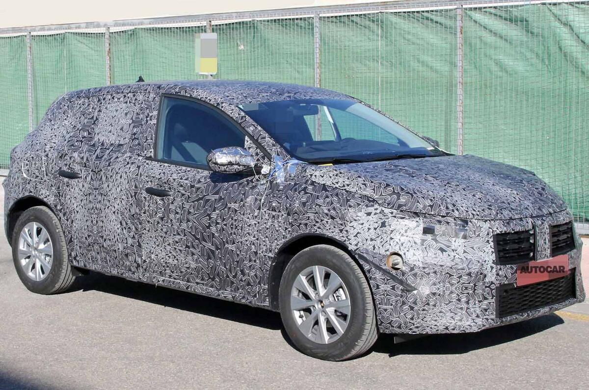 New 2021 Dacia Sandero Spotted For The First Time Autocar